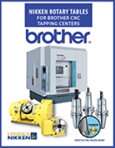 Nikken Rotary Tables for Brother CNC Tapping Centers